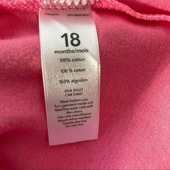 Carter’s Father’s Day Pink Gold Onesie 18 months - Picture 8 of 9